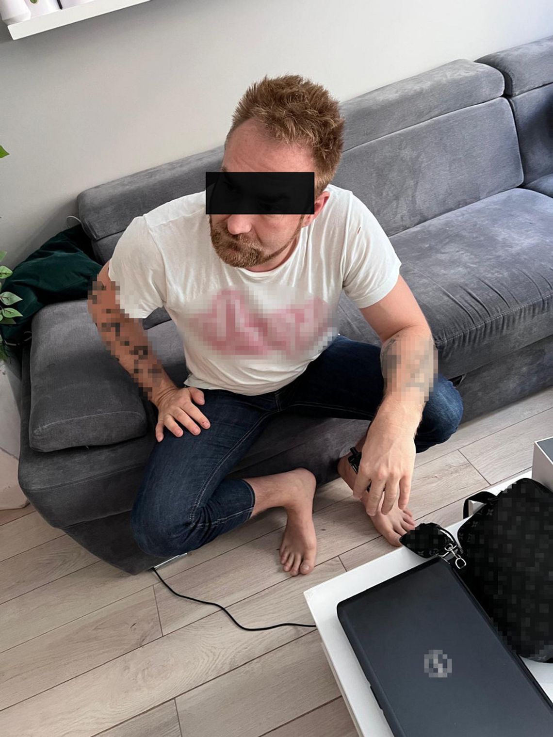 41-latek fałszował recepty na mocne leki. W jego samochodzie policjanci znaleźli morfinę