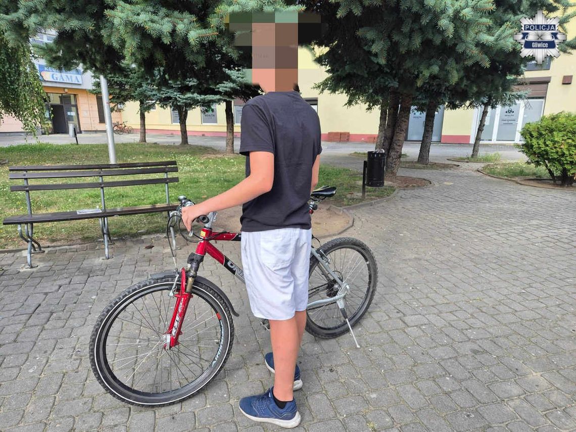 41-letnia kobieta napadła 14-latka i odjechała jego rowerem. Chwilę później zderzyła się z lexusem