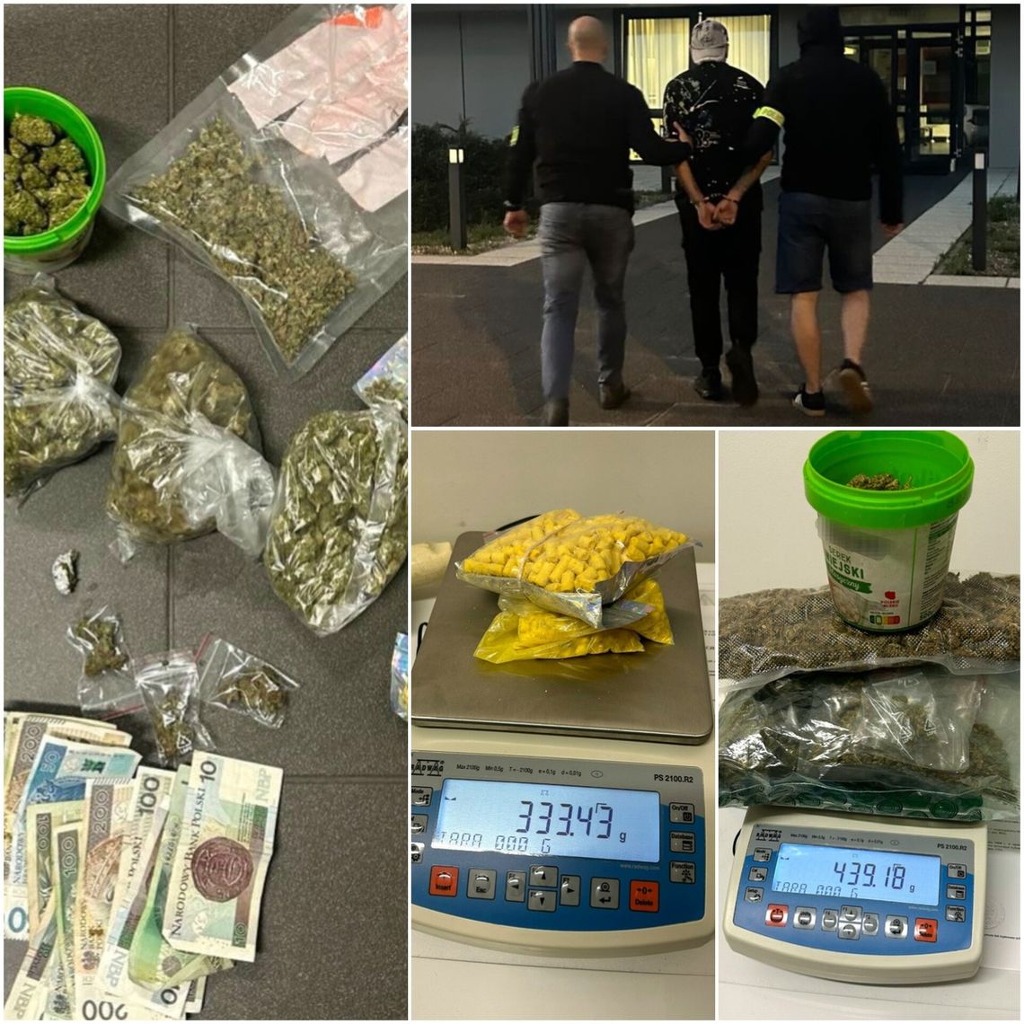 45-letni kibol mieszkał z mamą i handlował narkotykami. Na widok policjantów zaczął się trząść