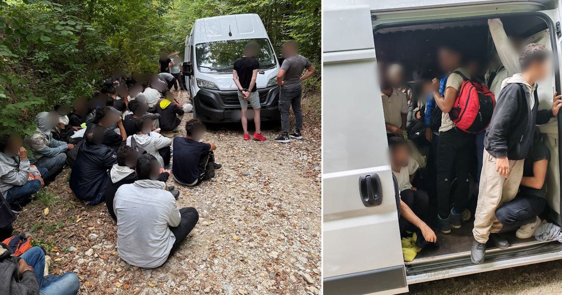 47 nielegalnych imigrantów w busie! Dwaj kurierzy z Polski przewozili ich szlakiem bałkańskim 47 nielegalnych imigrantów w busie! Dwaj kurierzy z Polski przewozili ich szlakiem bałkańskim