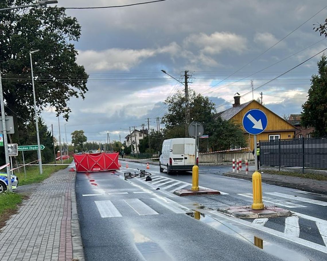 52-letni mężczyzna potrącony na przejściu dla pieszych. Mimo reanimacji nie udało się go uratować