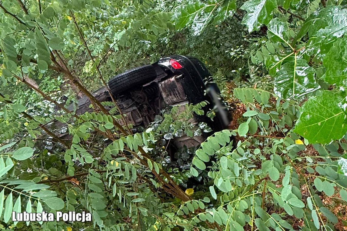 54-latek po narkotykach próbował uciekać policji. Skończyło się na boku w zaroślach