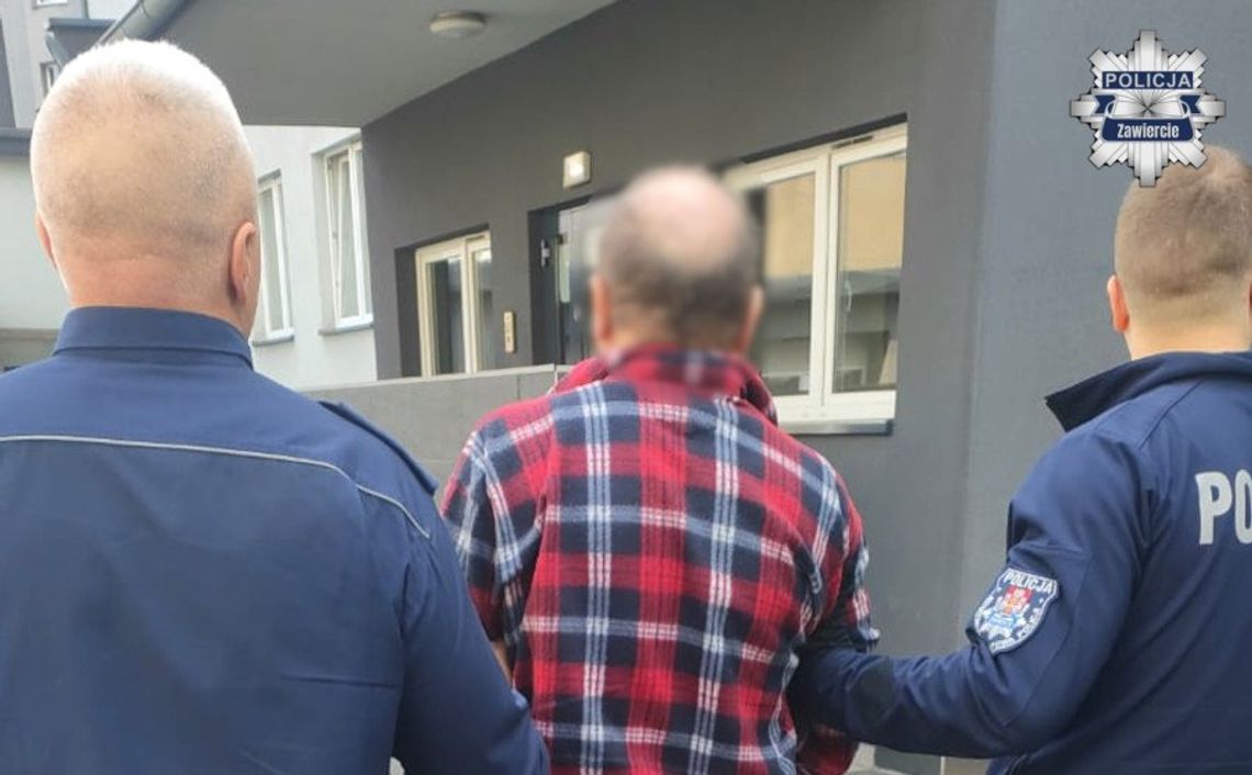 55-latek pastwił się nad 81-letnią matką i zabierał jej pieniądze. Zareagował dzielnicowy