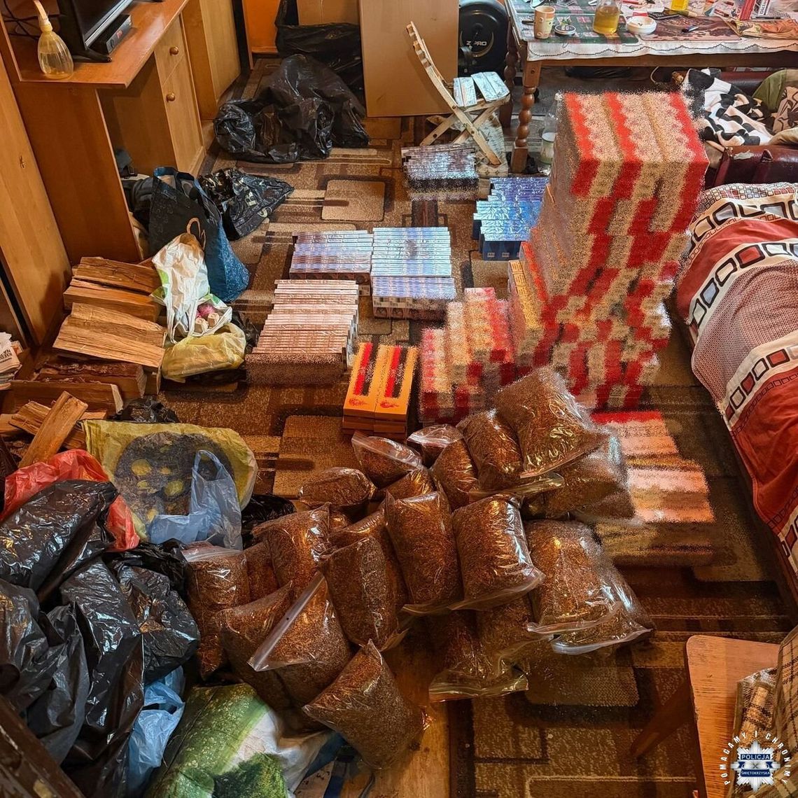 73-latek prowadził nielegalny biznes. Miał w mieszkaniu magazyn lewego tytoniu 73-latek prowadził nielegalny biznes. Miał w mieszkaniu magazyn lewego tytoniu