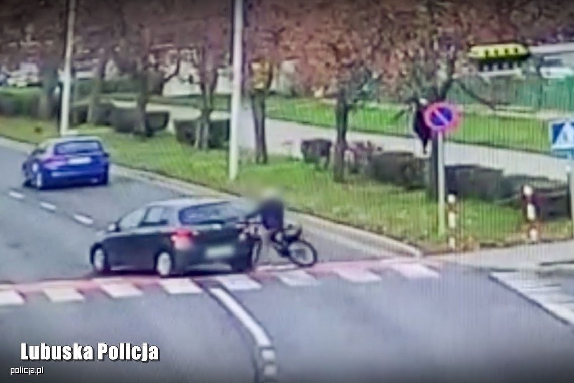 74-latka w toyocie potrąciła 74-latkę na rowerze. Nie wzięła danych, bo myślała, że nic jej nie jest. WIDEO