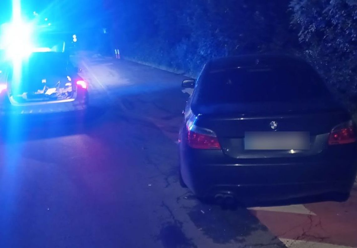 Blisko 2,5 promila za kierownicą BMW. 21-latek w rękach policjantów z drogówki