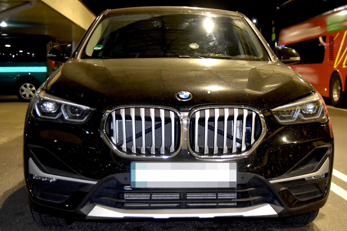 BMW zatrzymane na granicy z Ukrainą. Auto figurowało w bazach poszukiwawczych
