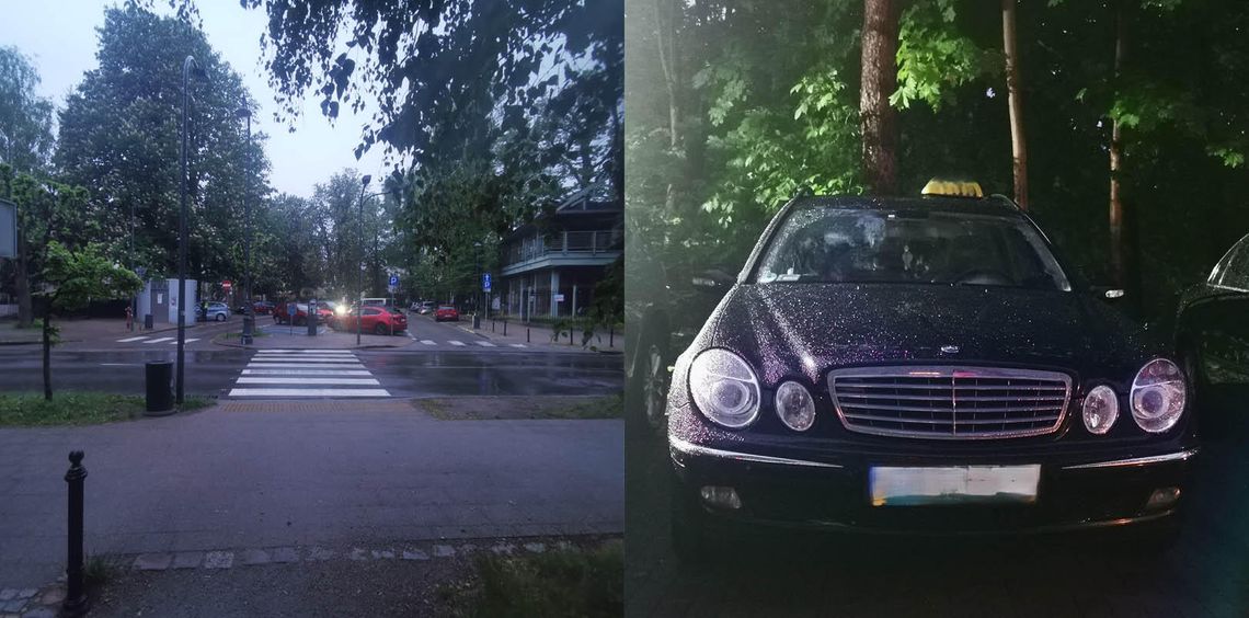 Bohaterski ojciec uratował córkę, a sam został potrącony przez samochód. Dramat na przejściu dla pieszych