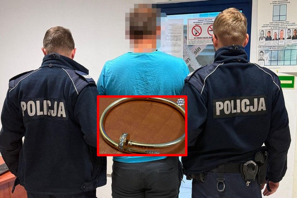 Bransoletka za 100 tysięcy złotych zniknęła podczas kontroli na lotnisku. Policjanci odzyskali biżuterię Bransoletka za 100 tysięcy złotych zniknęła podczas kontroli na lotnisku. Policjanci odzyskali biżuterię