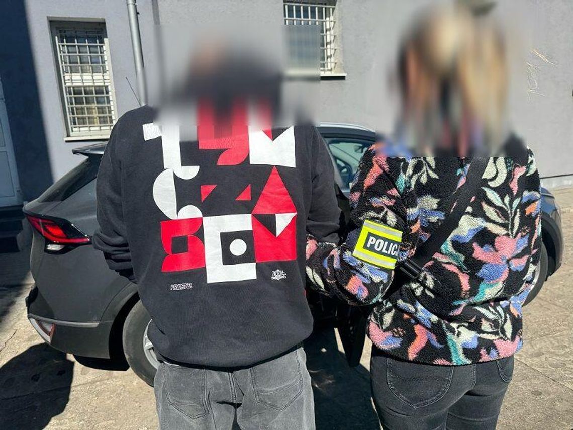 Brutalny napad pod Tczewem. 40-letni recydywista uderzył ofiarę i ukradł tysiące złotych