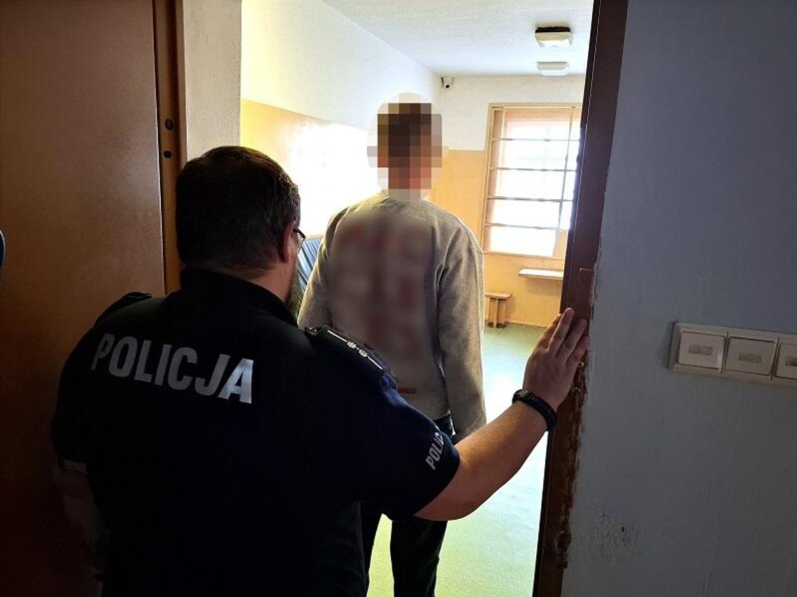 Był poszukiwany tylko 2 godziny. Mężczyzna trafił do więzienia za znęcanie się nad matką