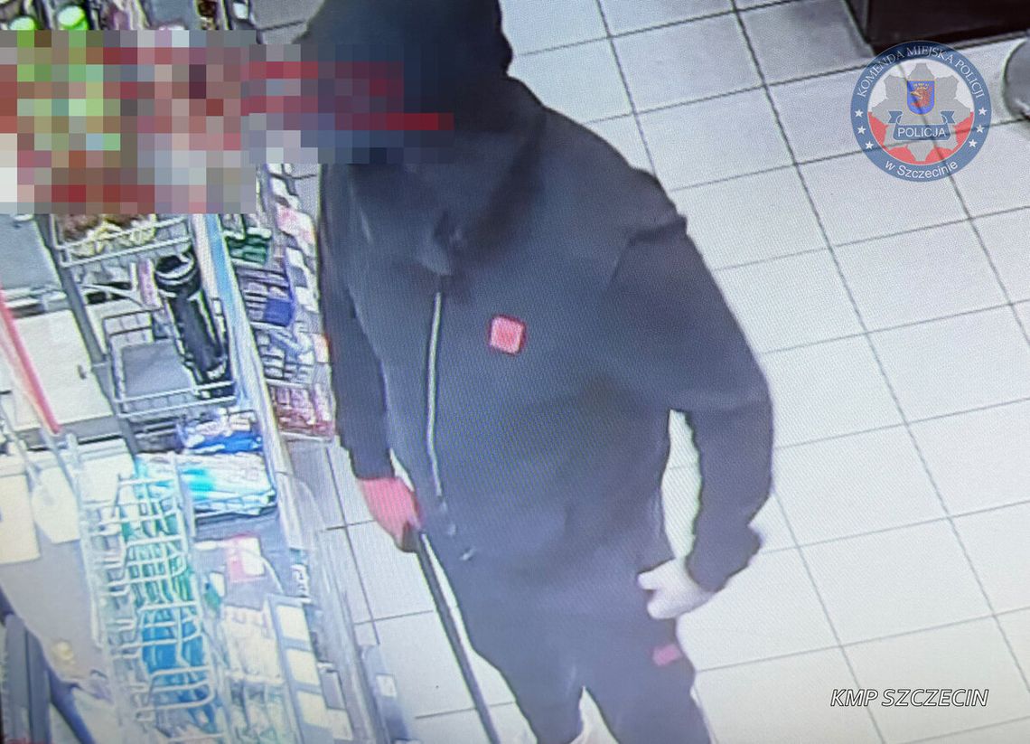 Był zamaskowany i trzymał w ręku rurę. Mężczyzna zmusił kasjera na stacji do oddania pieniędzy