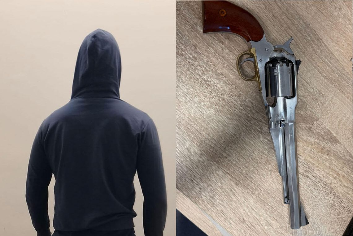 Chciał sprowokować policję i pomalował ścianę komisariatu. 21-latek wylądowało na dołku. Grozi mu 5 lat