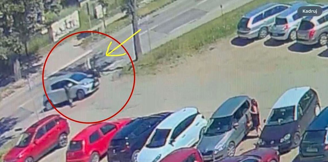 Chłopiec na hulajnodze elektrycznej potrącony przez samochód przeleciał nad maską. Uratował go kask