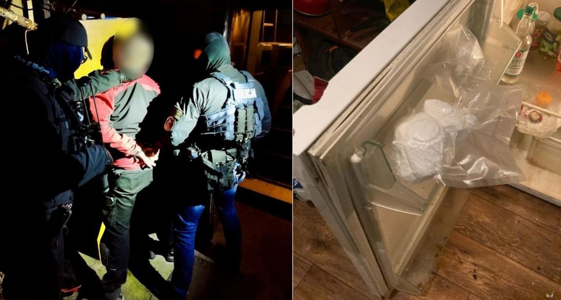 Cios w handlarzy amfetaminą. Wrocławscy policjanci zatrzymali 4 dilerów i przejęli sporo narkotyków [FOTO]