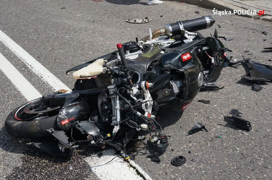 Czarny lipiec na Śląsku. W wypadkach zginęło 10 motocyklistów. ZDJĘCIA