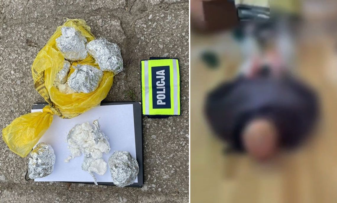 Diler dla bezpieczeństwa zakopał narkotyki w ziemi. Nie przewidział, że policjanci przyjdą z psem