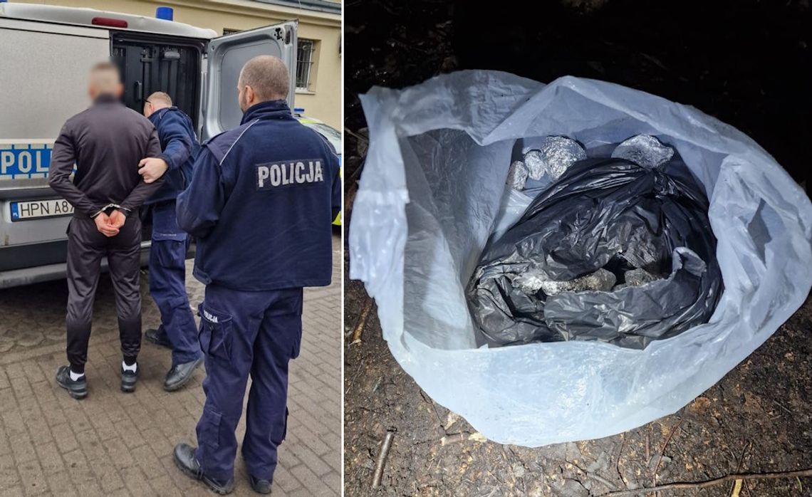 Diler wykuł na blachę cudze dane i podawał je policjantom. Wcześniej udawał, że jest złomiarzem