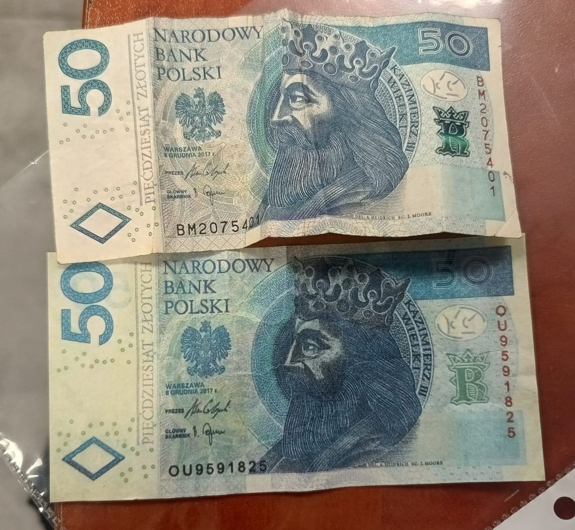Dwaj chłopcy chcieli zapłacić w sklepie fałszywą pięćdziesiątką. Już raz im się to udało