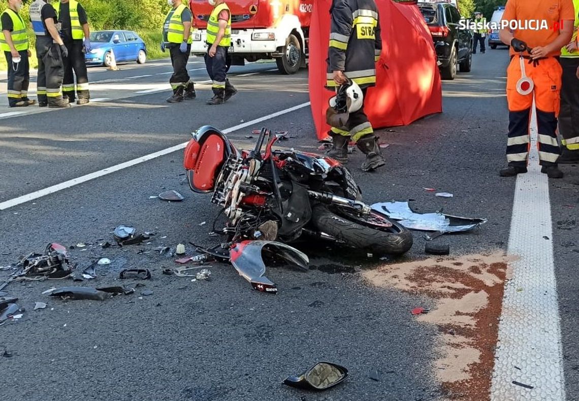 Dwaj motocykliści zginęli w krótkim odstępie czasu, na tej samej drodze