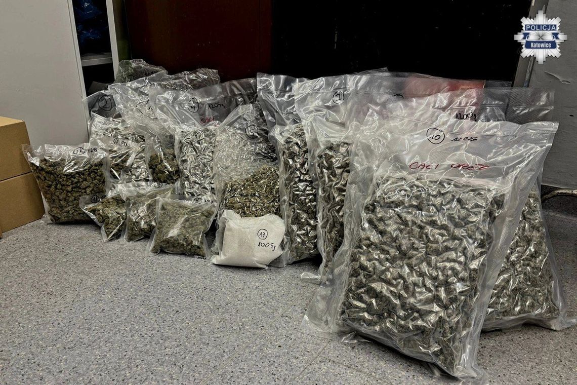 Dwaj pseudokibice zatrzymani z blisko 15 kilogramami narkotyków. Policjanci "trafili" ich na mieście