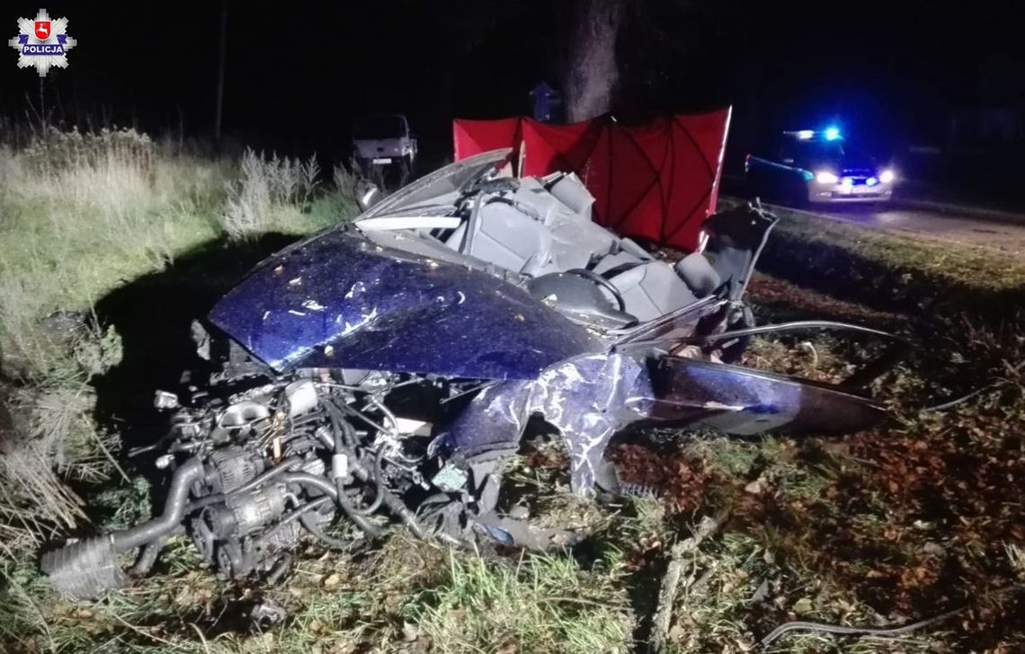 Dwóch nastolatków w audi i 200 na liczniku. Doszło do koszmarnego wypadku. Obaj nie żyją