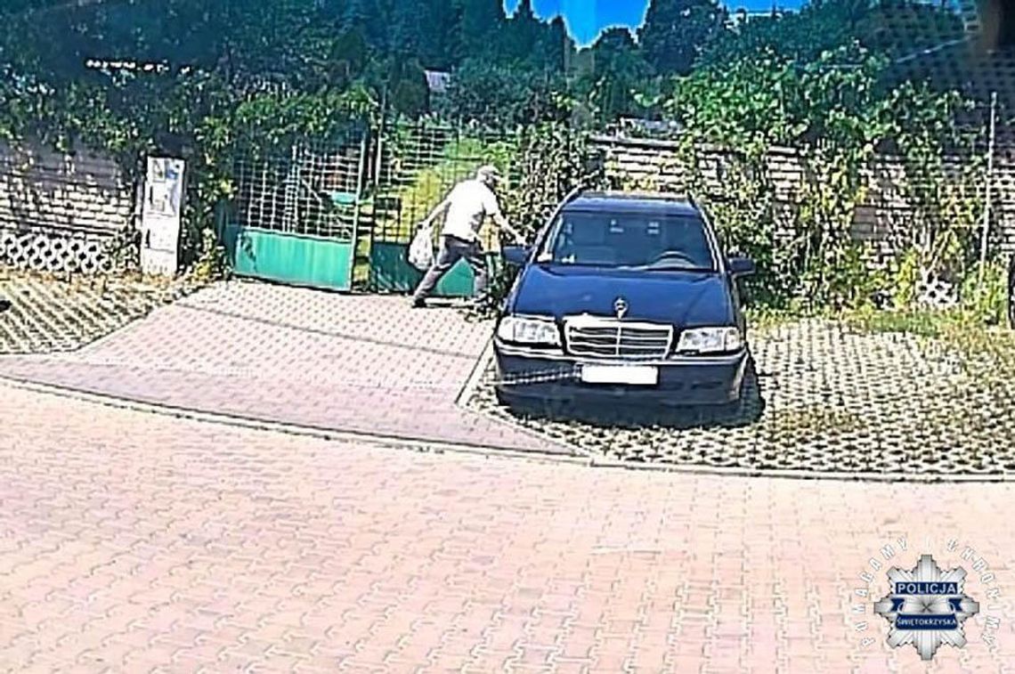 Działkowiczowi nie podobało się, że mercedes parkuje przed bramą. Dwa razy go porysował. Straty 5 tysięcy