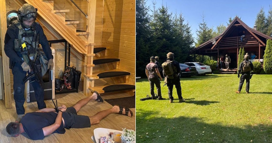 Gangster przez 17 lat ukrywał się przed policją. Wytropili go i zatrzymali w willi na Mazurach Gangster przez 17 lat ukrywał się przed policją. Wytropili go i zatrzymali w willi na Mazurach