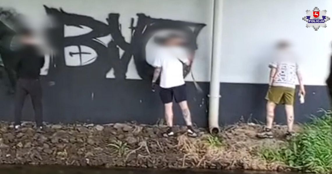 Graficiarze zatrzymani na gorącym uczynku, a to dopiero początek ich problemów