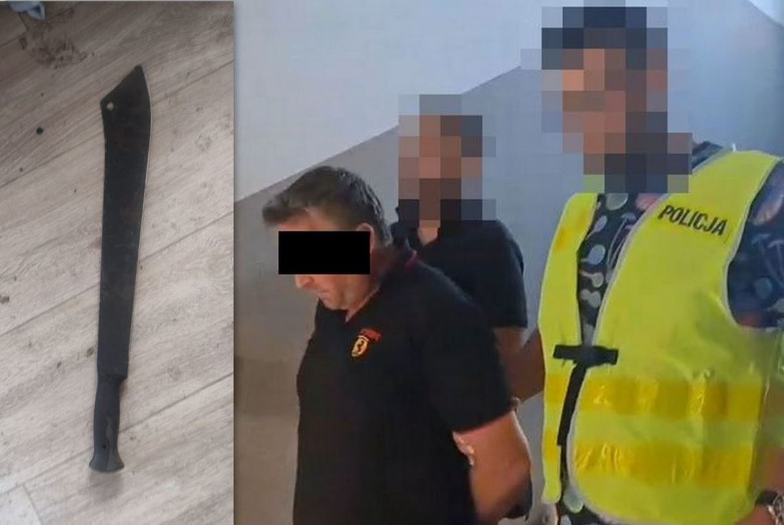 Groził bratu śmiercią, a potem straszył matkę maczetą. 42-latek ma zakaz zbliżania się do rodziny Groził bratu śmiercią, a potem straszył matkę maczetą. 42-latek ma zakaz zbliżania się do rodziny