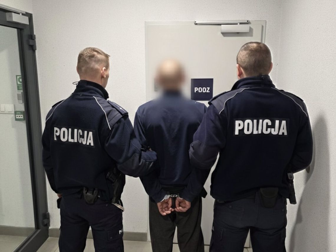 Groził śmiercią i wymachiwał nożem. Całe miasteczko odetchnęło z ulgą po zatrzymaniu 41-latka