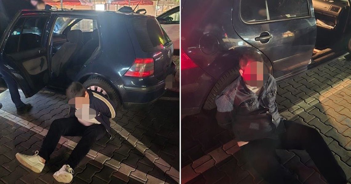 Gruzini zatrzymani za kradzież z włamaniem. Zabrali z BMW saszetkę z 56 tysiącami złotych