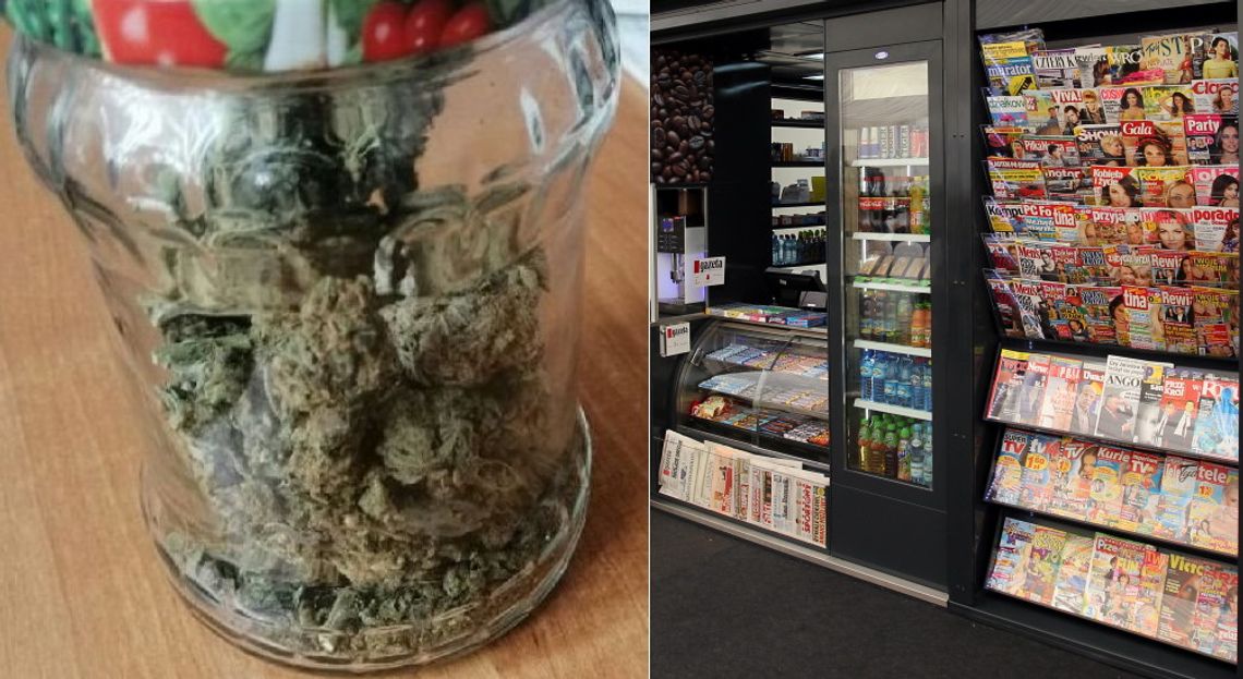 Holenderska marihuana w kiosku. Właścicielowi grozi do 5 lat więzienia