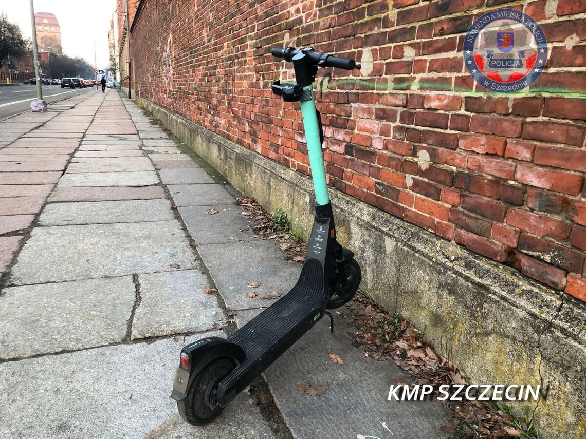 Jechał pijany na hulajnodze, od razu trafił do więzienia. Mężczyzna był poszukiwany