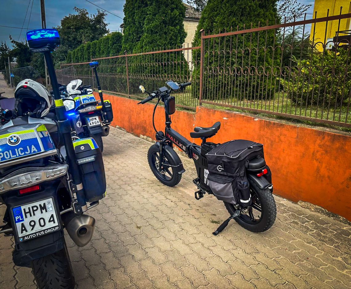 Jeździł tym po mieście jak rowerem. Został ukarany za brak rejestracji, ubezpieczenia i prawka