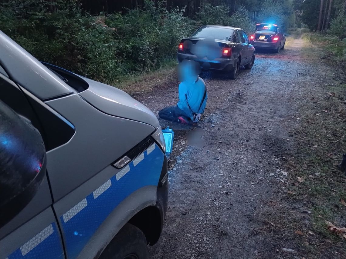 Kierowca audi nie zatrzymał się do kontroli. Uciekał, bo był pijany i ma dożywotni zakaz jazdy