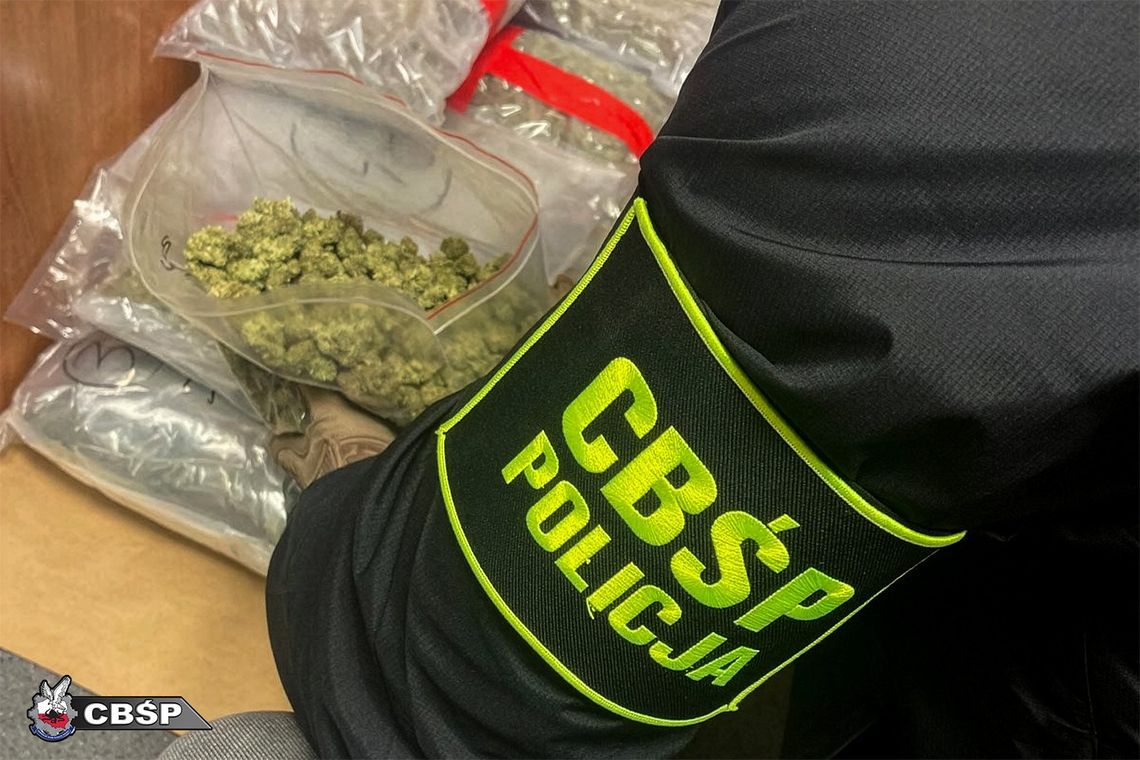 Kierowca ciężarówki przemycał marihuanę w szpuli kabla. Służby przejęły 36 kilogramów narkotyku Kierowca ciężarówki przemycał marihuanę w szpuli kabla. Służby przejęły 36 kilogramów narkotyku