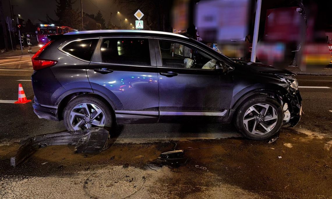 Kierowca daewoo wymusił pierwszeństwo na hondzie. W wypadku zginęła 93-letnia kobieta