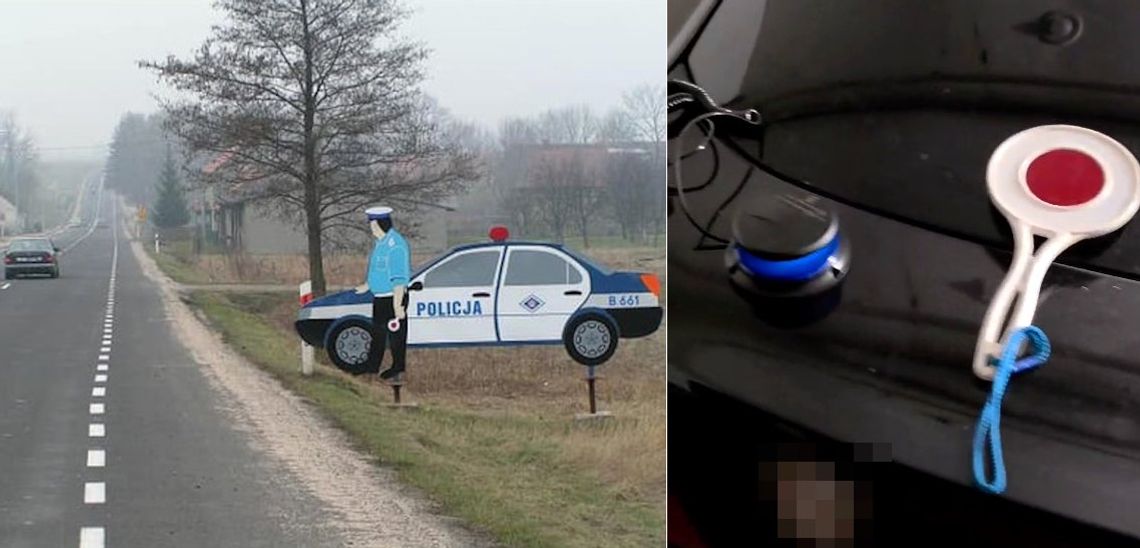 Kierowca forda z "kogutem" podszył się za policjanta. Chciał zdyscyplinować innego kierowcę