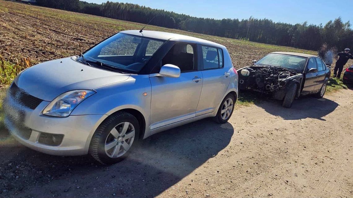 Kierowca holowanego BMW wydmuchał ponad trzy promile. Wieźli zdezelowane auto od mechanika
