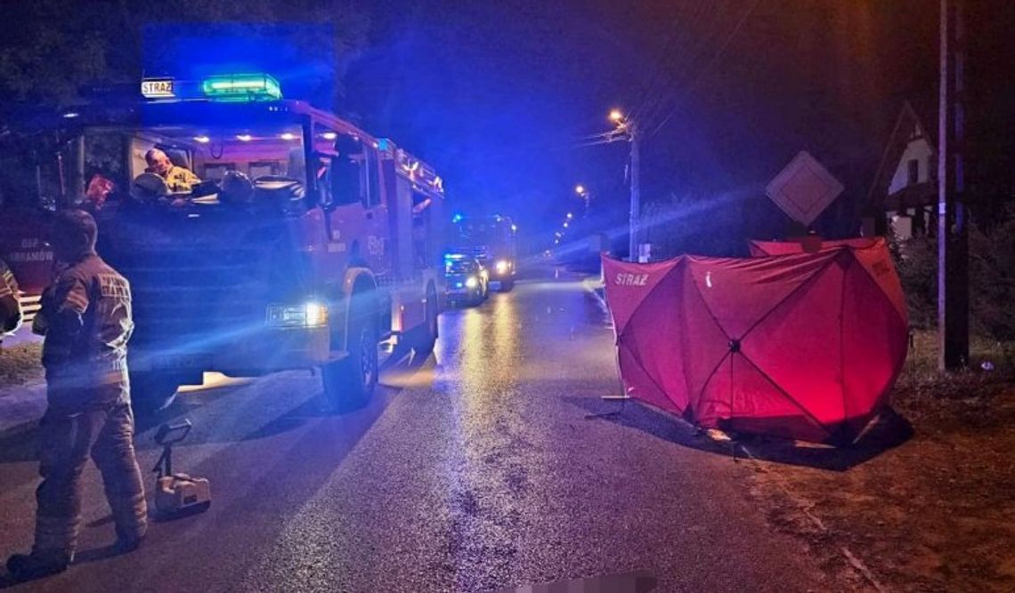 Kierowca osobówki śmiertelnie potrącił pieszego i odjechał. Jest apel policji