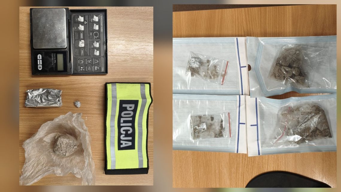 Kierowca zatrzymany do kontroli miał w aucie heroinę. Łącznie 30 gramów podzielone na mniejsze porcje