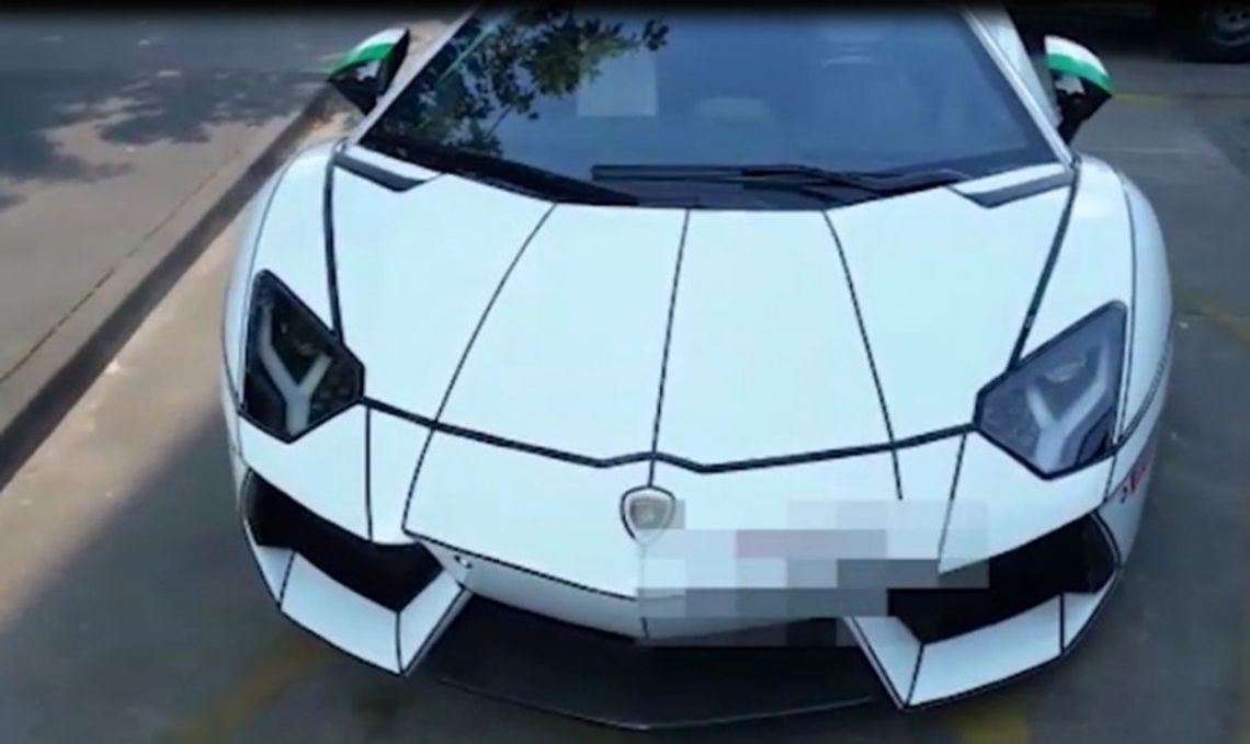 Kradzione lamborghini o wartości 1,5 miliona złotych odnalazło się w Warszawie