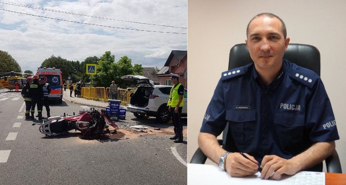 Ksiądz spowodował wypadek, w którym zginął policjant. Sąd skazał go na rok więzienia w zawieszeniu