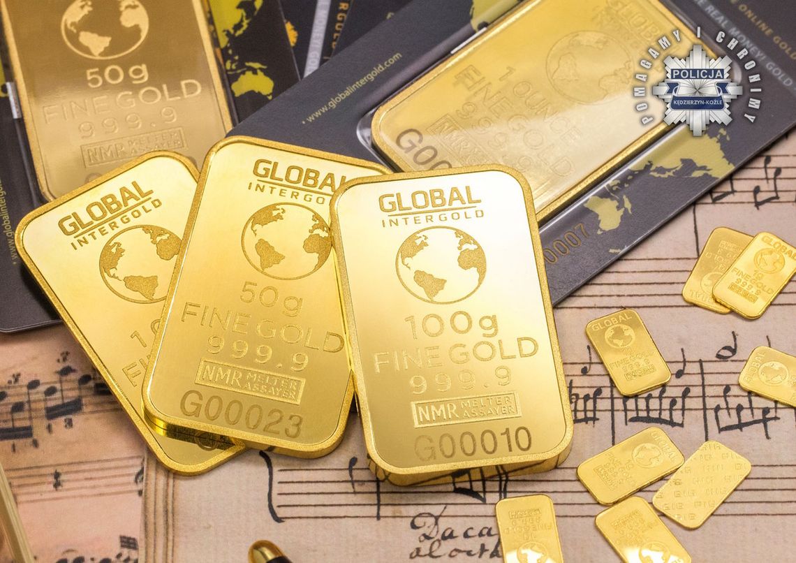Kupił przez internet sztabkę złota "z certyfikatem". Po wizycie w mennicy przeżył szok