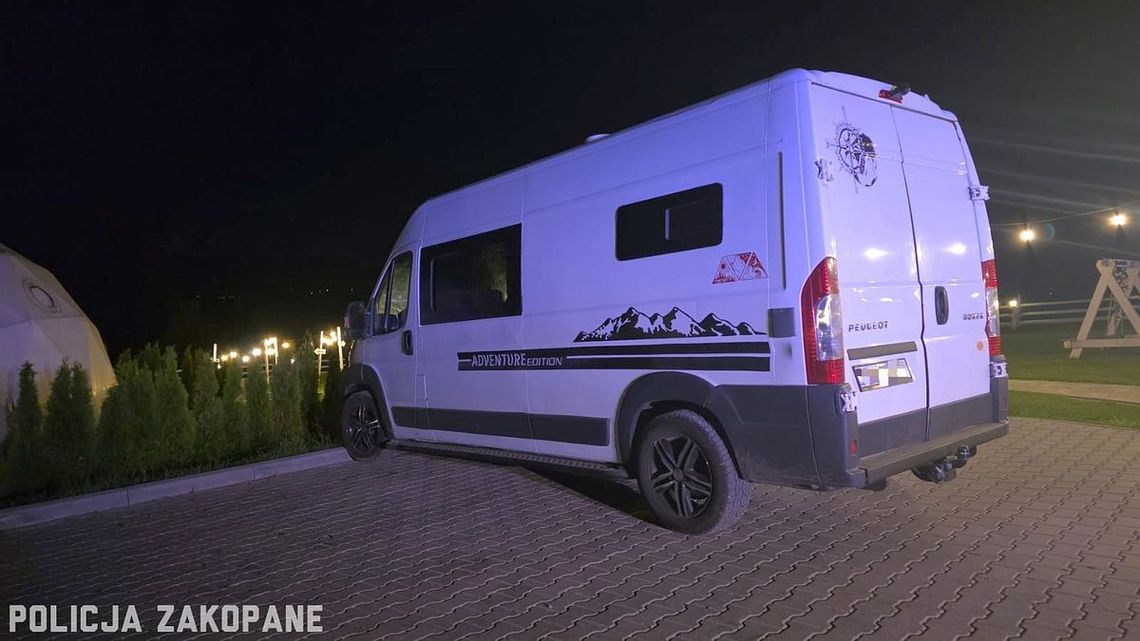 Łotysz po pijaku awanturował się i jeździł kamperem, teraz może go stracić