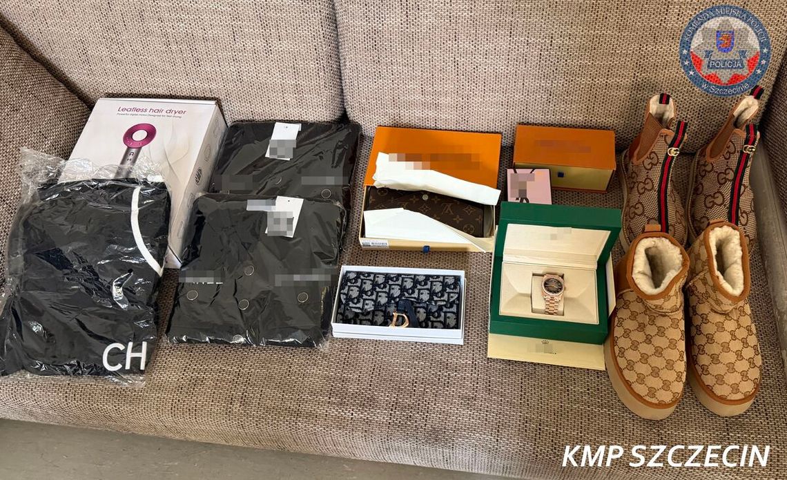 Luksusowe marki z podrobionymi znakami marek. Policja zabezpieczyła towar wart 2 miliony złotych