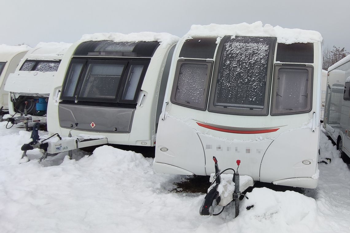 Luksusowe przyczepy z kradzieży na polskim rynku. Wielka akcja CBŚP i Straży Granicznej