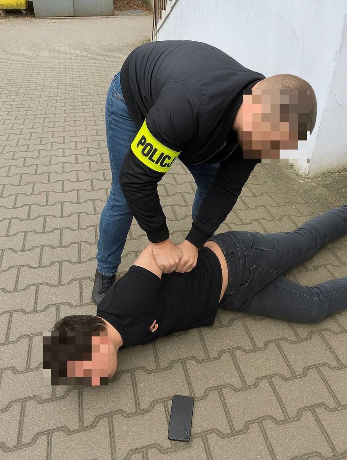 Matka przyglądała się, jak policjanci aresztują jej syna. Po sprawdzeniu również trafiła za kraty Matka przyglądała się, jak policjanci aresztują jej syna. Po sprawdzeniu również trafiła za kraty