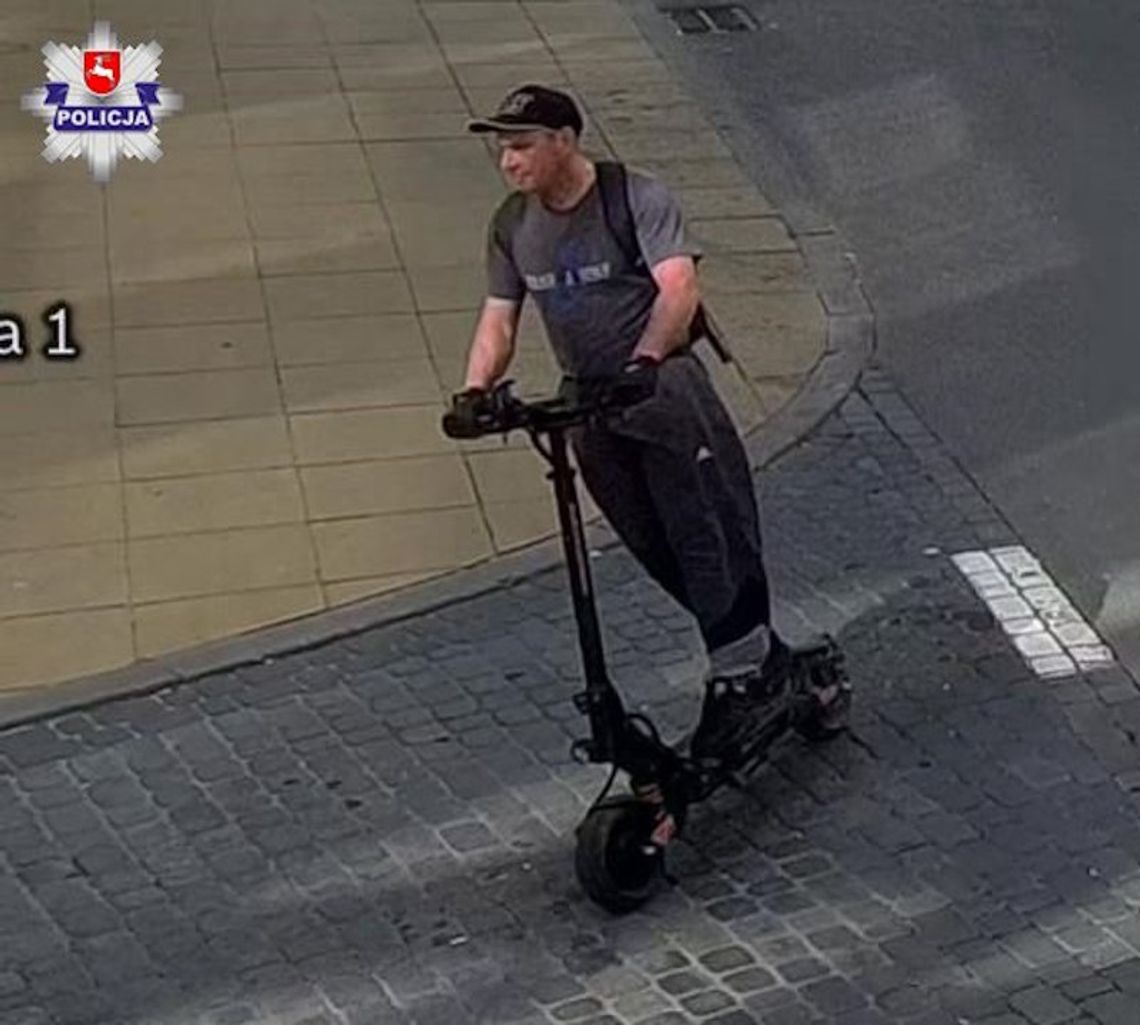 Mężczyzna na hulajnodze potrącił 13-latkę i uciekł. Policja opublikowała zdjęcia i prosi o pomoc